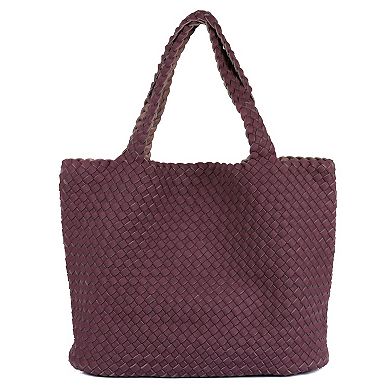 Karla Hanson Riki & Romi Reversible Woven Tote