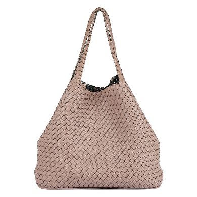 Karla Hanson Riki & Romi Reversible Woven Tote