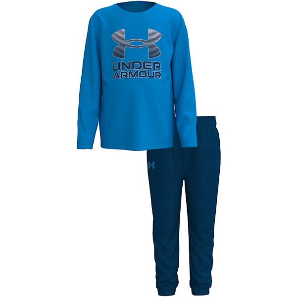 Baby Boy Under Armour UA Horizon Logo Tee & Jogger Pants Set