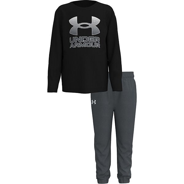 Baby Boy Under Armour UA Horizon Logo Tee & Jogger Pants Set