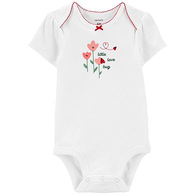 Baby Girl Carter's 3-Piece Floral Jacket, Bodysuit & Pants Set