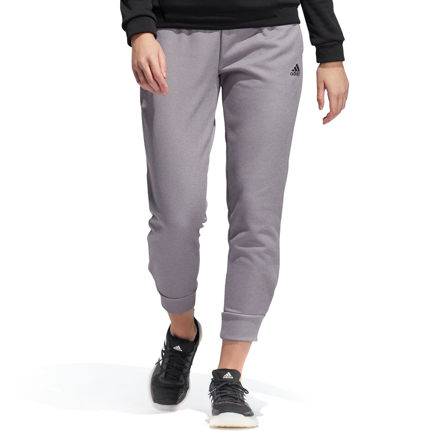 tapered fleece pants