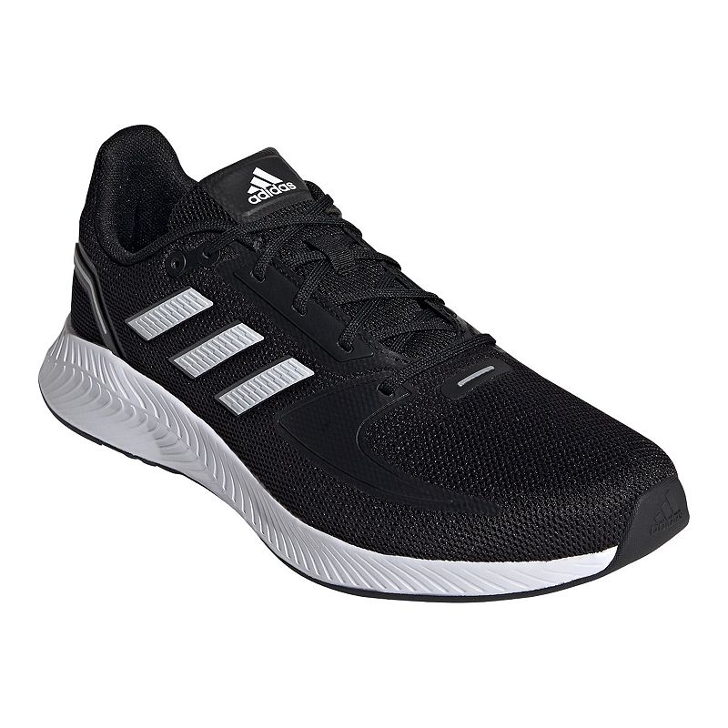 adidas Runfalcon 2.0 Cloudfoam Mens Running Shoes, Size: 7, Black