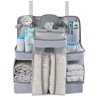 LA Baby Diaper Caddy & Nursery Organizer