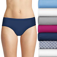 Women's Hanes® Ultimate® 6-Pack Breathable Cotton Hipster Underwear Pack  41H6CC