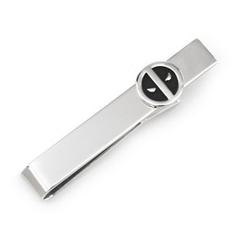 Men's Deadpool Silver Mask Tie Bar