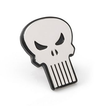 Men's The Punisher Silver Lapel Pin