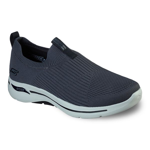 Buy Skechers Men's Gowalk Arch Fit Slip-ins-Athletic Slip-on Casual Walking  Shoes with Air-Cooled Foam Sneaker, Black, 13 at