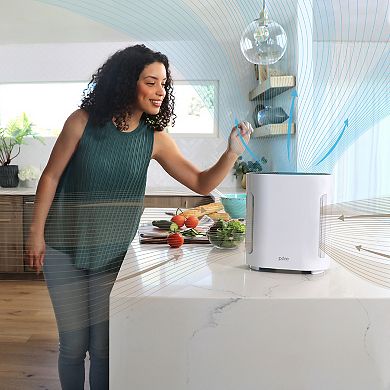 Pure Enrichment White True HEPA Air Purifier with UV-C Light