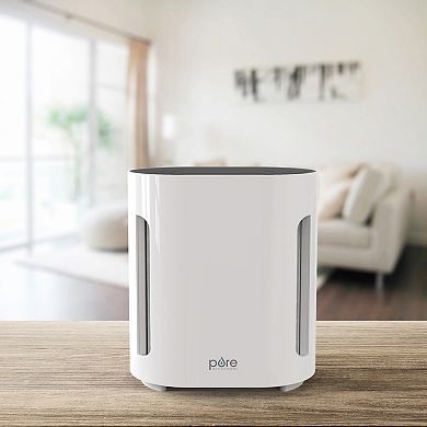 Pure Enrichment White True HEPA Air Purifier with UV-C Light
