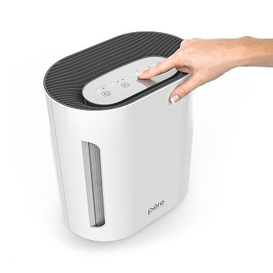 Pure Enrichment White True HEPA Air Purifier with UV-C Light