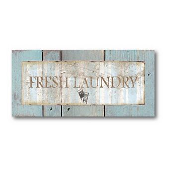 COURTSIDE MARKET Laundry Room II Gallery Canvas Wall Art