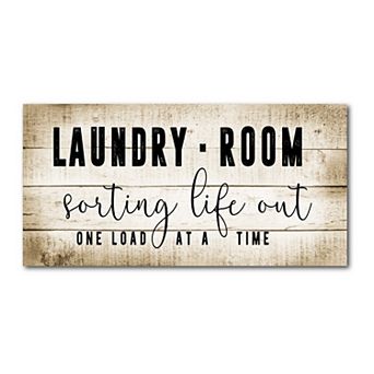 COURTSIDE MARKET Laundry Room Gallery Canvas Wall Art
