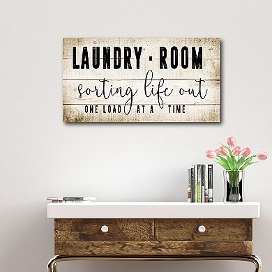 Courtside Market Laundry Room Gallery Canvas Wall Art