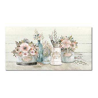 COURTSIDE MARKET Flower Market Gallery Canvas Wall Art