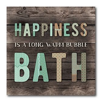 COURTSIDE MARKET Bath & Bubble I Gallery Canvas Wall Art