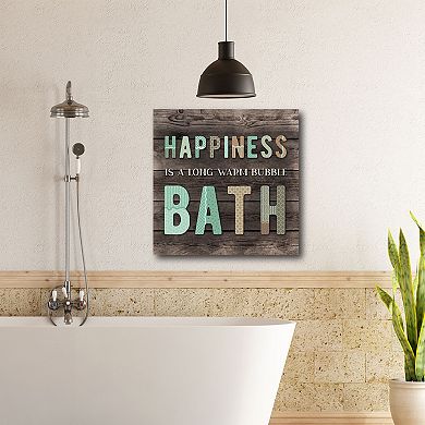Courtside Market Bath & Bubble I Gallery Canvas Wall Art