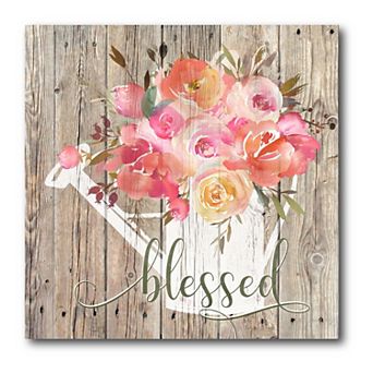 COURTSIDE MARKET Blessed Gallery Canvas Wall Art