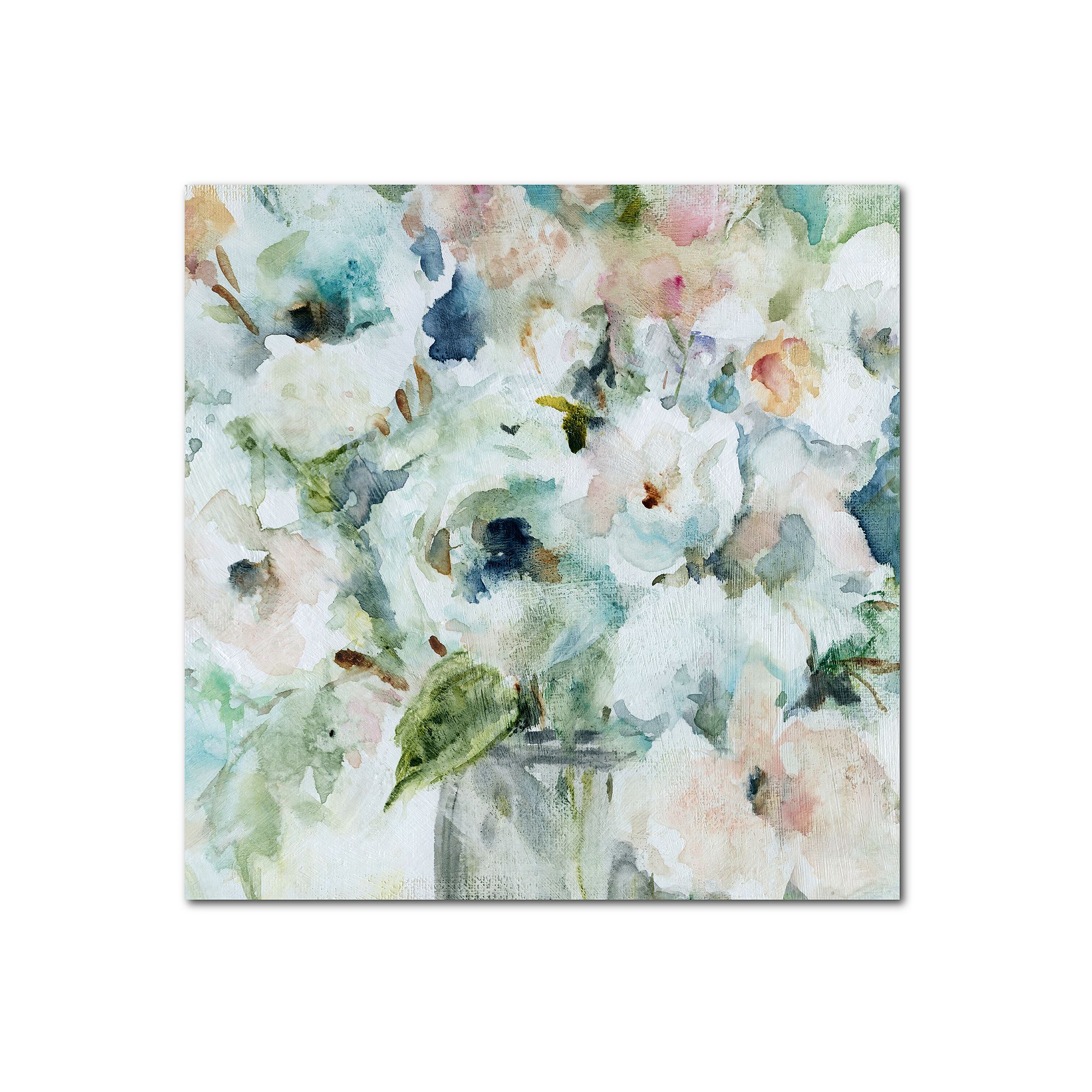 COURTSIDE MARKET Blooming Softly Gallery Canvas Wall Art, Multi Color