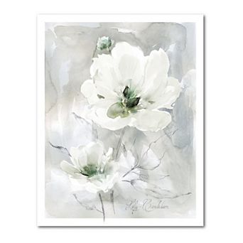 COURTSIDE MARKET White Anemone I Gallery Canvas Wall Art