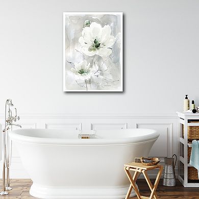 Courtside Market White Anemone I Gallery Canvas Wall Art