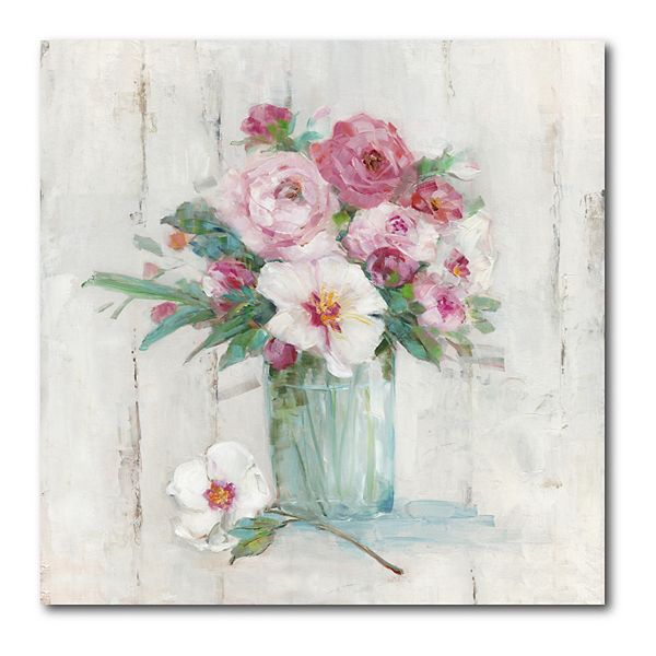 COURTSIDE MARKET Cottage Sweet Bouquet II Canvas