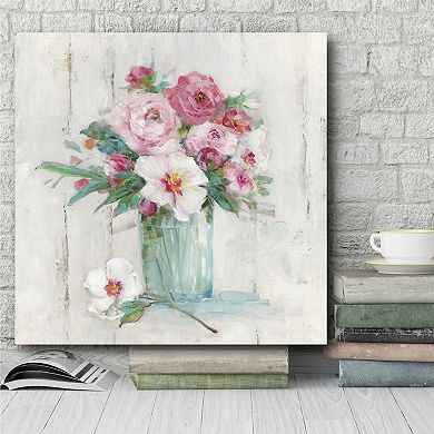 Courtside Market Cottage Sweet Bouquet II Canvas