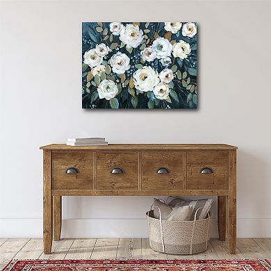 Courtside Market Moonlit Garden I Gallery Canvas Wall Art