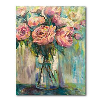 COURTSIDE MARKET Peony Play Gallery Canvas Wall Art