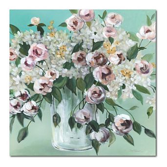 COURTSIDE MARKET Vintage Blooms Gallery Canvas Wall Art