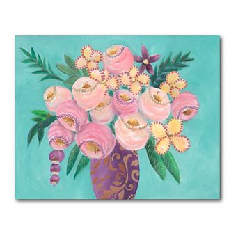 COURTSIDE MARKET Floral Dujour II Gallery Canvas Wall Art