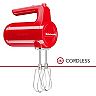KitchenAid Cordless 7-Speed Hand Mixer - KHMB732 In Empire Red - Mix Anywhere With Rechargeable Power