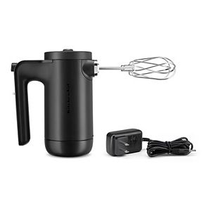 KitchenAid® Cordless 7-Speed Hand Mixer - Matte Black