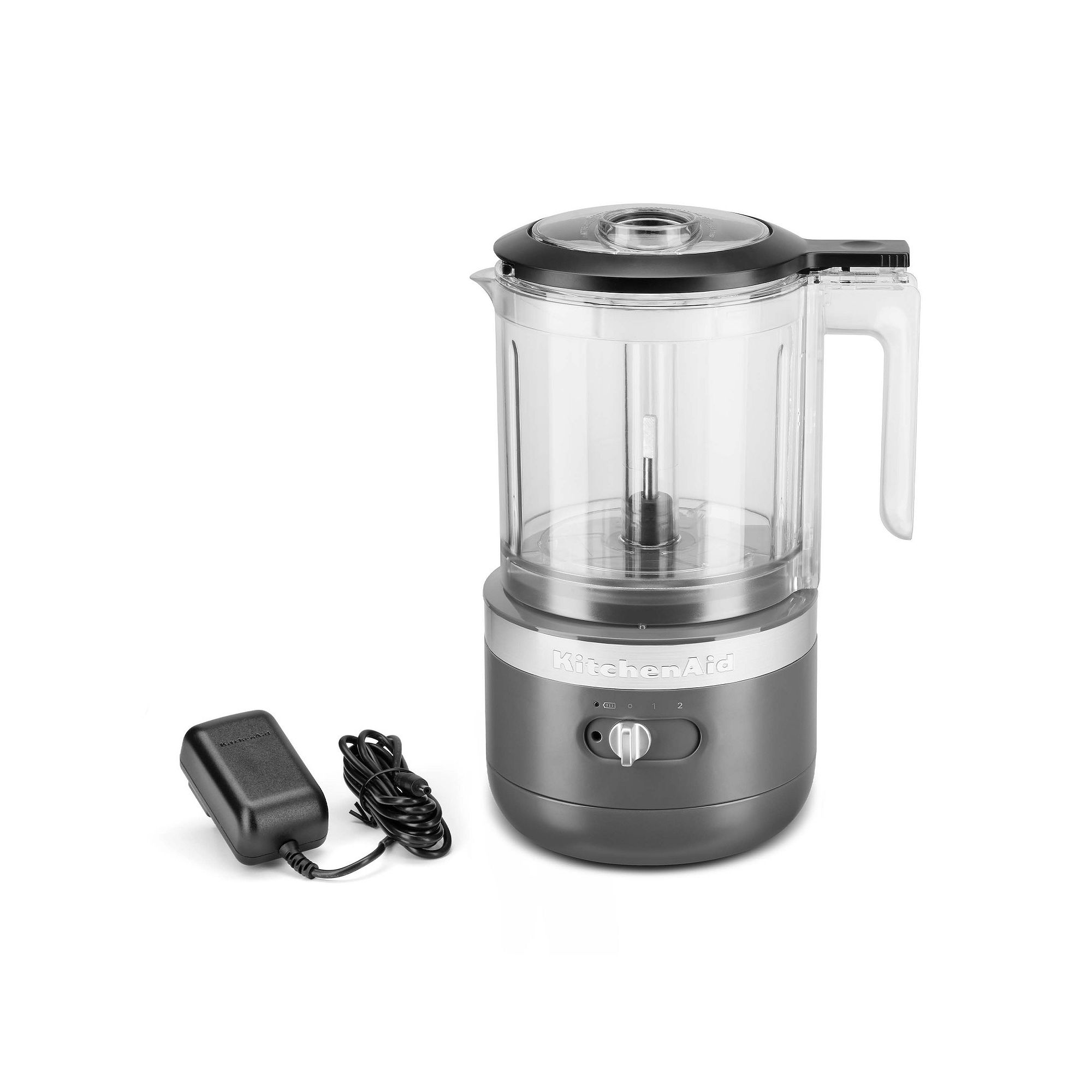 KitchenAid® Cordless 5 Cup Food Chopper - KFCB519, Grey Gray