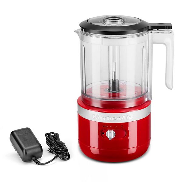 KitchenAid Empire Red Cordless Small Appliances Set | Hand Mixer, Hand  Blender & Food Chopper