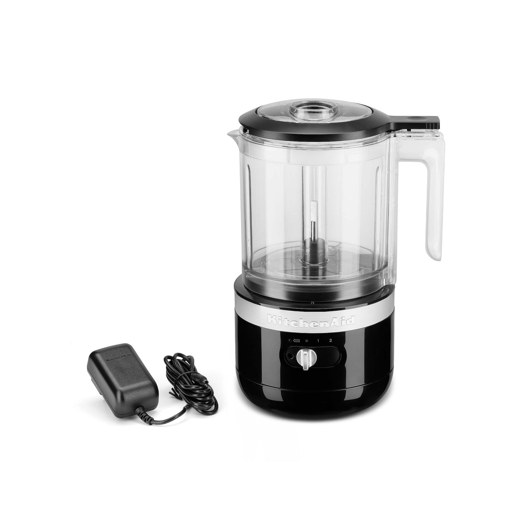 KitchenAid® Cordless 5 Cup Food Chopper - KFCB519, Onyx Black