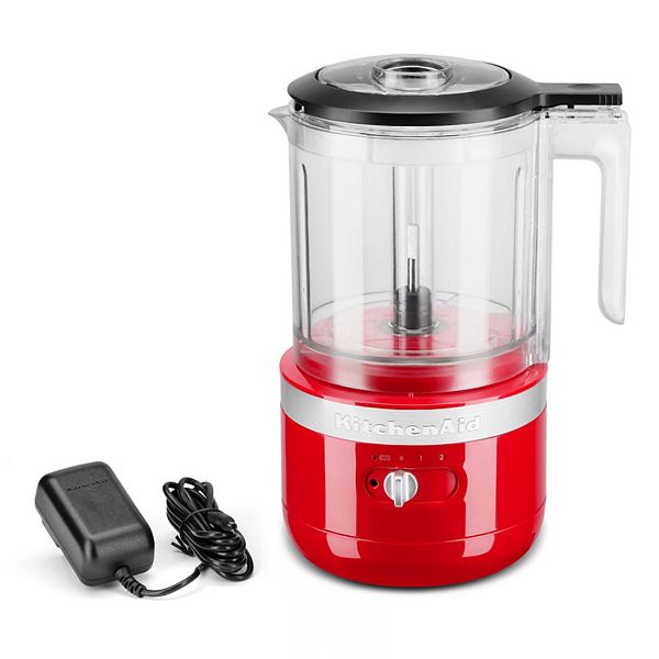 KitchenAid 5 Cup Cordless Food Chopper Empire Red