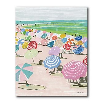 COURTSIDE MARKET Beach Days I Gallery Canvas Wall Art