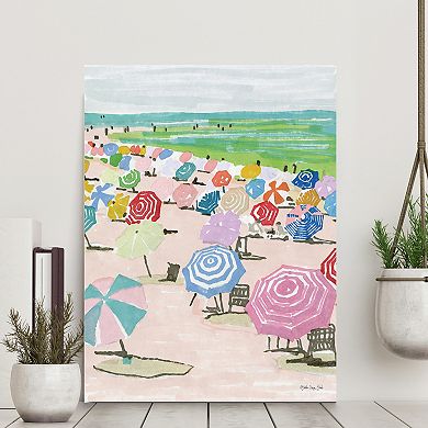 Courtside Market Beach Days I Gallery Canvas Wall Art