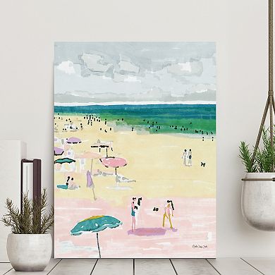 Courtside Market Beach Days II Gallery Canvas Wall Art