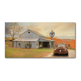 COURTSIDE MARKET Old Texaco Gallery Canvas Wall Art