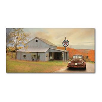 COURTSIDE MARKET Old Texaco Gallery Canvas Wall Art