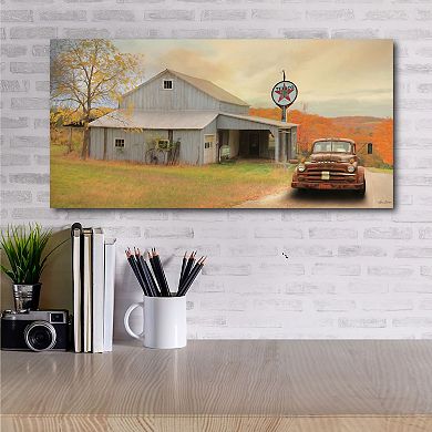 Courtside Market Old Texaco Gallery Canvas Wall Art