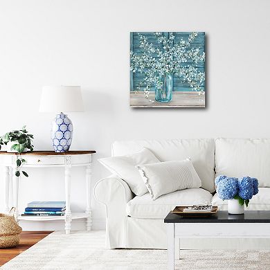 Courtside Market Shuttered Blossoms Gallery Canvas Wall Art