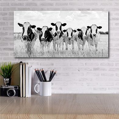 COURTSIDE MARKET Grazing Pasture Gallery Canvas Wall Art