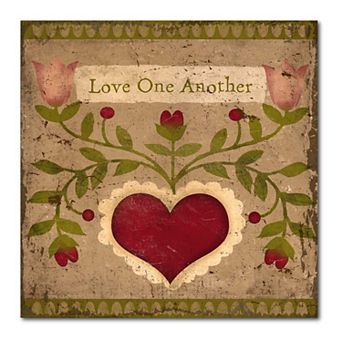 COURTSIDE MARKET Love One Another Gallery Canvas Wall Art
