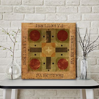Courtside Market Parcheesi Gallery Canvas Wall Art