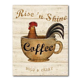 COURTSIDE MARKET Rise 'N Shine Coffee Canvas