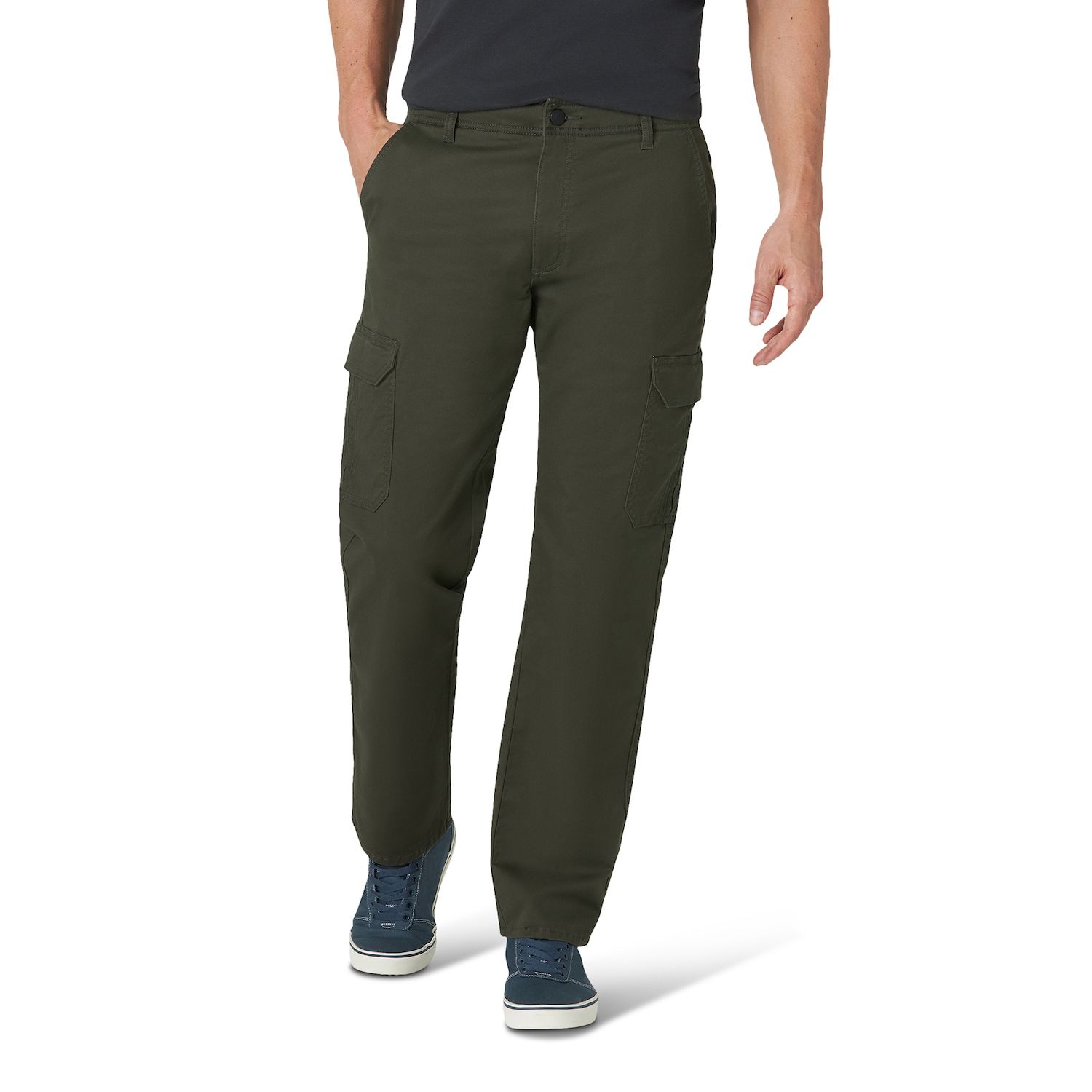 men's straight fit cargo pants