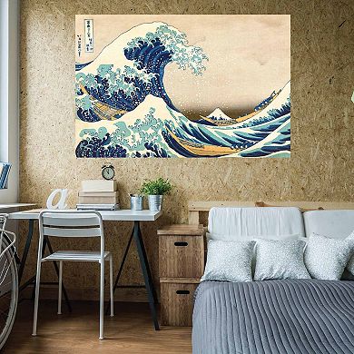 Courtside Market The Great Wave Off Kanagawa Decal
